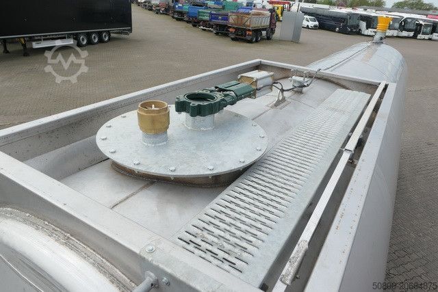 Tankauflieger alga, Gülle, Edelstahl, 35,5m³,Vogelsang,Gelenkt