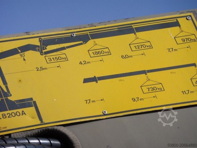 Kepala truk MAN OAF-34440VFA-AD, Kran, Seilwinde, AHK, Allrad