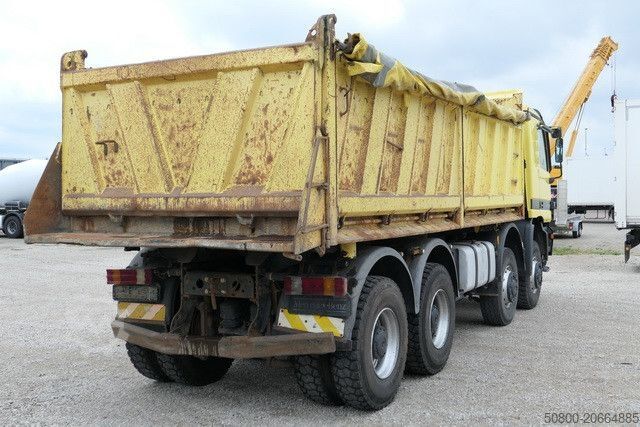 Tresidig tipplastbil MERCEDES-BENZ 4140 AK Actros, Allrad, alter Tacho, 4x am Lager