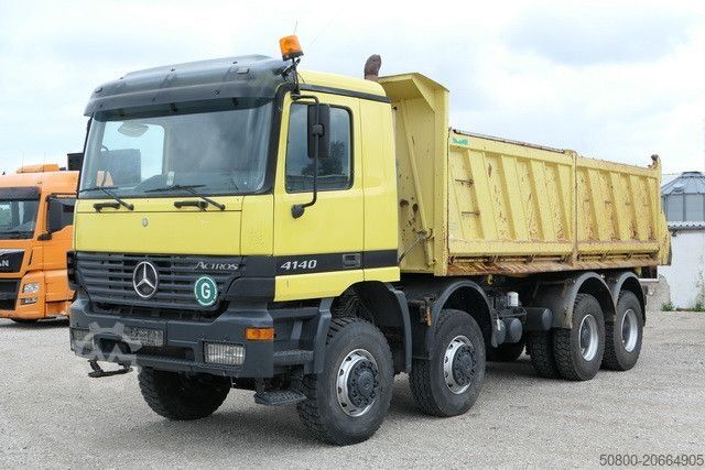 Tippbil MERCEDES-BENZ 4140 AK Actros, Allrad, alter Tacho, 4x am Lager
