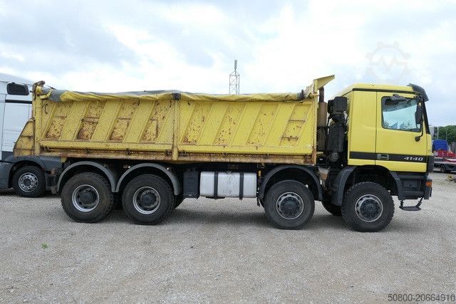 Tippbil MERCEDES-BENZ 4140 AK Actros, Allrad, alter Tacho, 4x am Lager