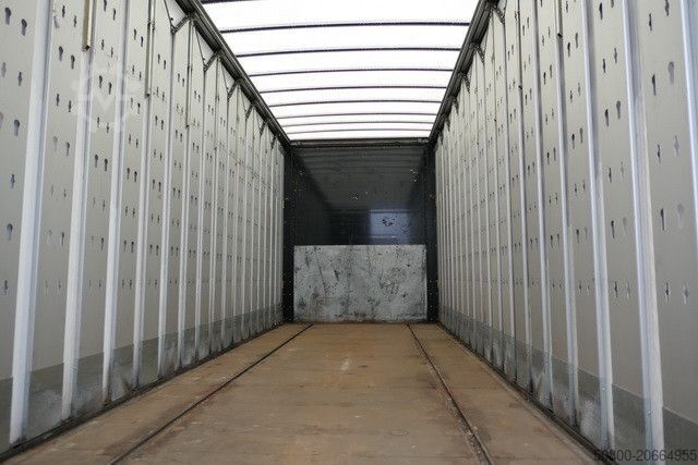 Öppen släpvagn med presenning ORTEN AG 18T, Jumbo, Tandem, 7.7mtr. Mitnahmestapler