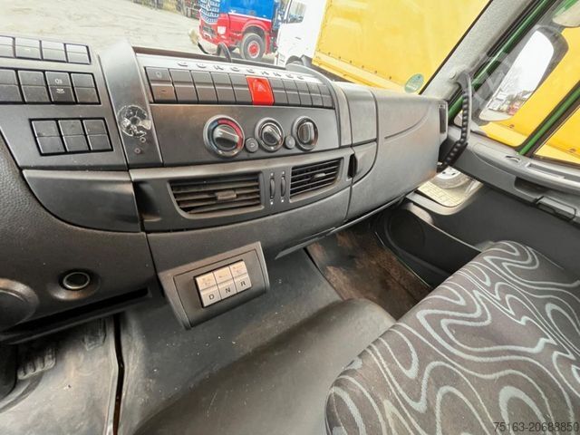 Flatbed truck with tarp IVECO EuroCargo 120 E 25 Pritsche Plane nru 143TKM Top