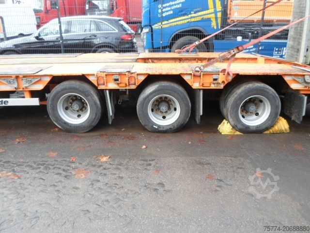 Low loader trailer MÜLLER-MITTELTAL T 50 Profi/ 5 Achser