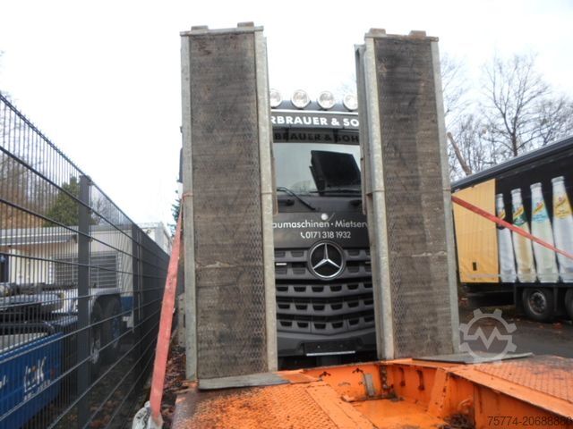 Low loader trailer MÜLLER-MITTELTAL T 50 Profi/ 5 Achser