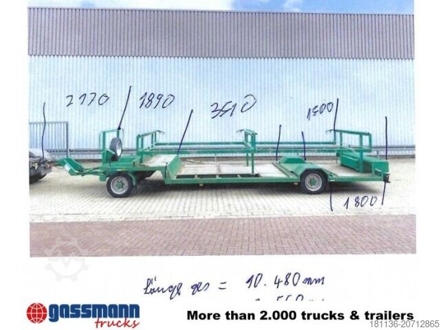 Trailer  Empl TL 6,4 Spezial-Tiefladeanhänger, Ex-Polizei