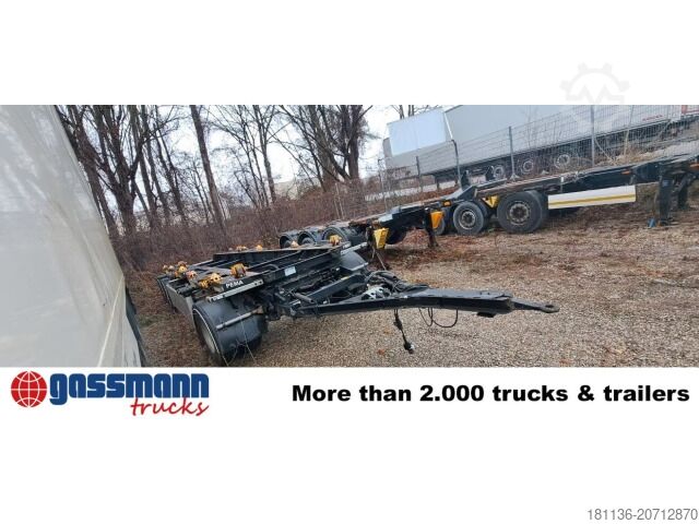 Kroghejstrailer Hüffermann HSA-3, Vario Carrier, Absetzanhänger