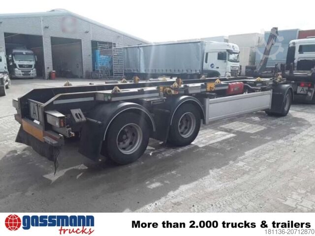 Kroghejstrailer Hüffermann HSA-3, Vario Carrier, Absetzanhänger