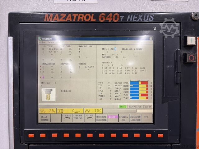 Pelarik CNC Mazak QT-200MY