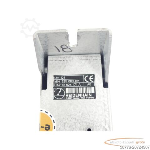 Componente Heidenhain Heidenhain UM 121 . 325 003-02 SN:10824171A - generalüberholt mit 3 Monaten Gewährleistung-