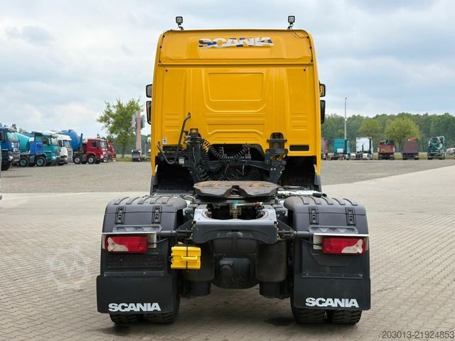 واحد کشنده استاندارد SCANIA 450 XT 4x4 Euro 6 SZM Kipphydraulik Blatt / Luft