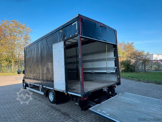Camion bâché IVECO Daily 72C18 Hi-Matic Pritsche Plane+LBW
