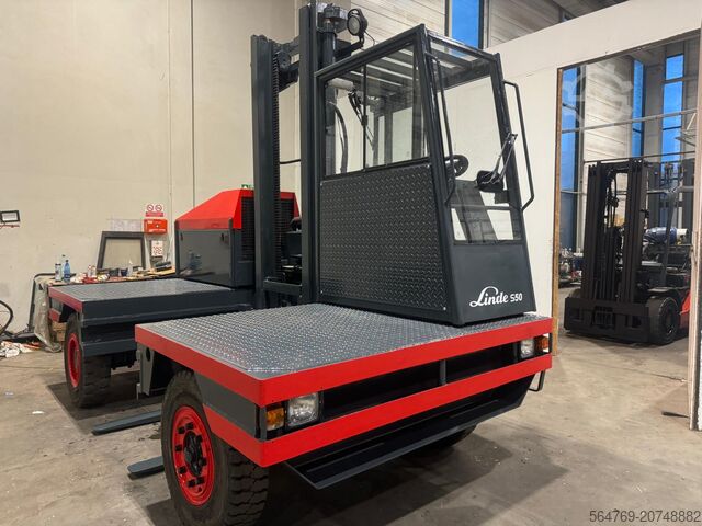 Side loader forklift Linde S50 / Perfect condition