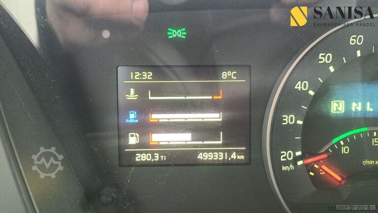 Sunkvežimis-krautuvas Volvo FH 500 Wage Pfreundt WK60/Silo/Gergen TAK 25 Z4