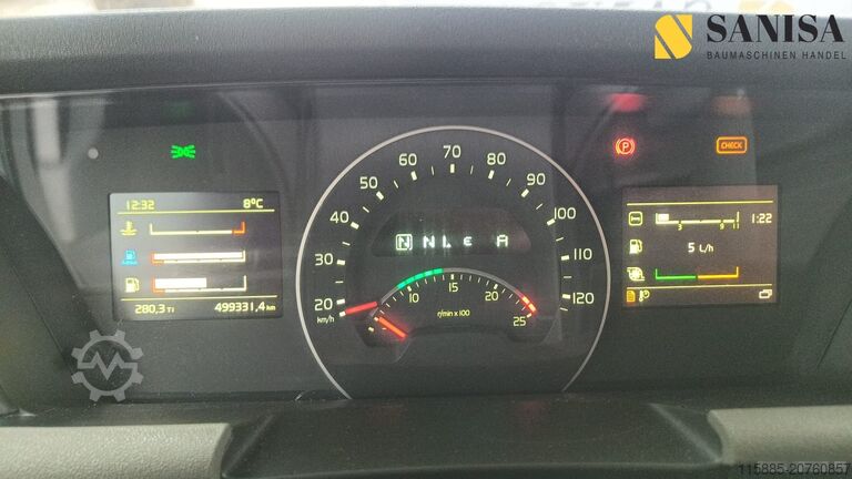 Sunkvežimis-krautuvas Volvo FH 500 Wage Pfreundt WK60/Silo/Gergen TAK 25 Z4