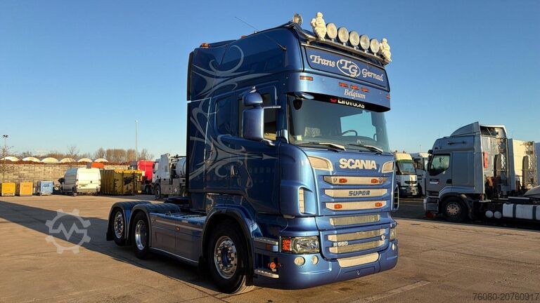 Scania r560 (EURO 5 / MANUAL GEARBOX / 6X2 / BELGIAN T...