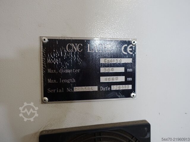 Flat bed lathe CNC CK6150