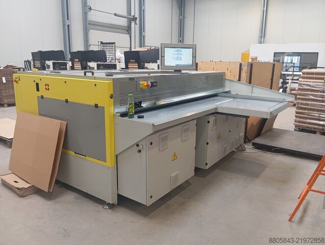 Kartoninių dėžių gamybos mašina Solarco BOXMATIC Manual 25 DCFM-D
