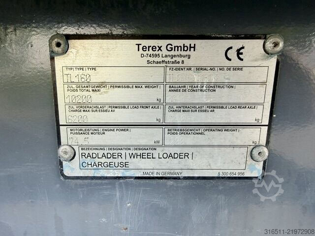 навантажувач Terex TL160