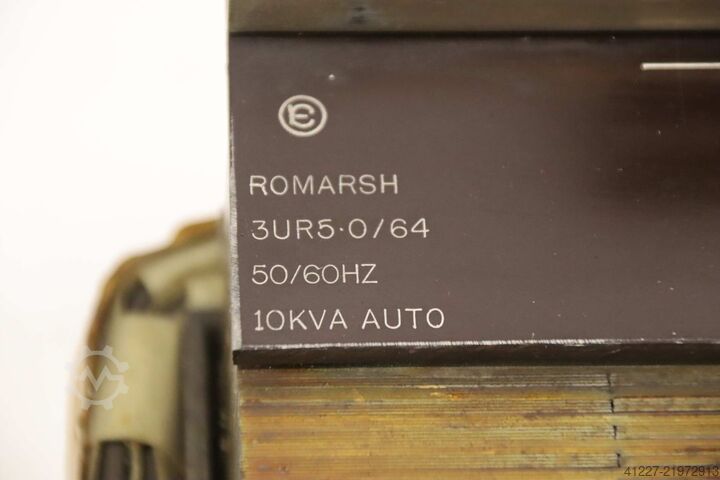 10 kVA transformer Romarsh Mikron 3UR5-0/64  VC500D
