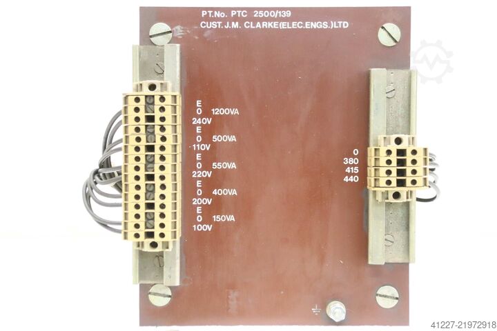 Transformer 1200 VA Mikron PTC 2500/139  VC500D