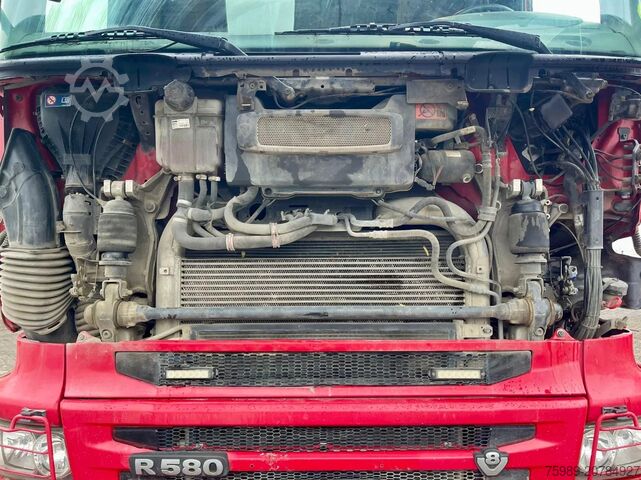 Fahrgestell mit Fahrerhaus Scania R580 V8 6x4,RETARDER, FULL SPRING! hub reducti...
