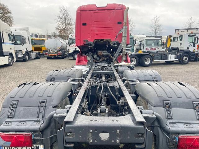 Fahrgestell mit Fahrerhaus Scania R580 V8 6x4,RETARDER, FULL SPRING! hub reducti...