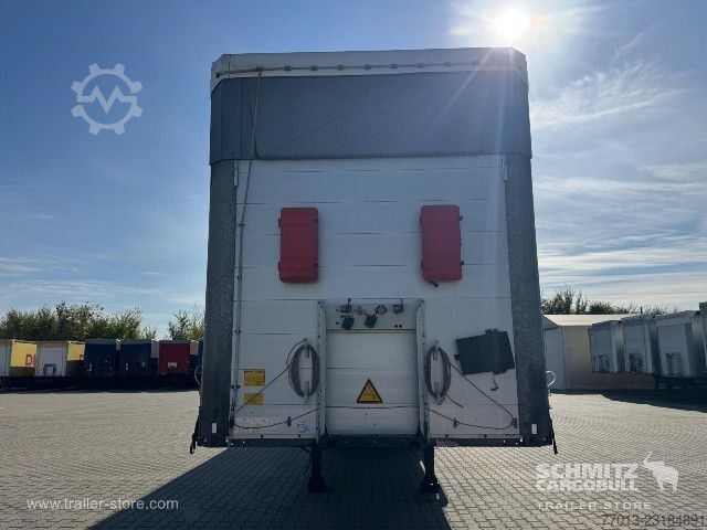 Nyitott ponyvás félpótkocsi Schmitz Cargobull Curtainsider Mega