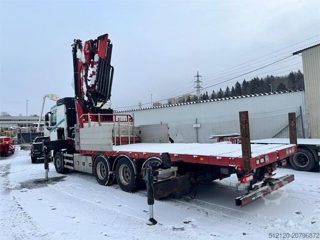 Camion-grue Volvo FH540 8x4 Tridem Crane truck w/ 50 t/m HMF crane w