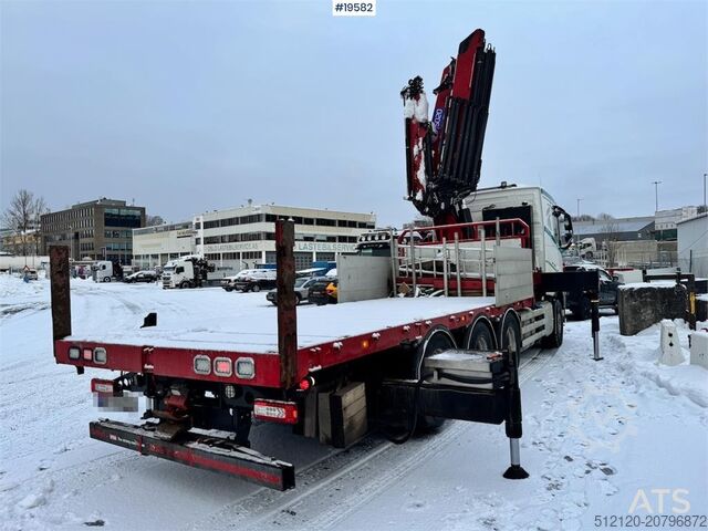 Camion-grue Volvo FH540 8x4 Tridem Crane truck w/ 50 t/m HMF crane w