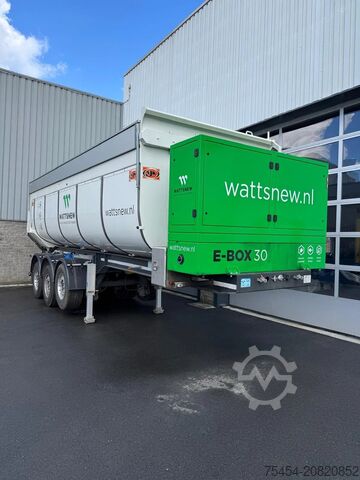 Skraldevogn AJK 42 ton | Elektrisch bediende Wattsnew geisoleer...