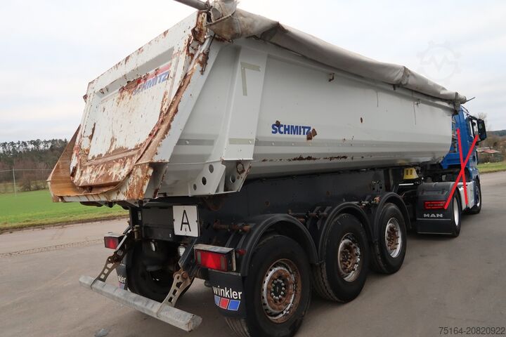 Tiptrailer Schmitz Cargobull SKI 24 SL 7,2 Stahlrundmulde