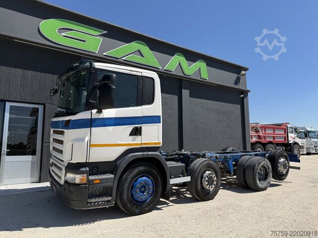 Shasi kamioni SCANIA R470 Chassis 8x2 Retarder Euro3