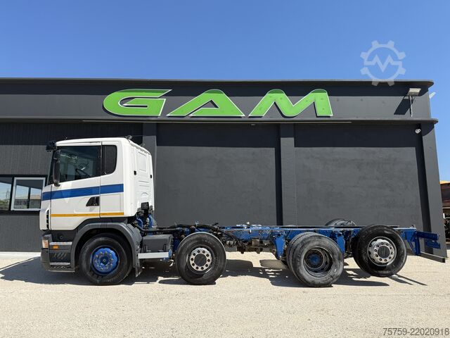 Shasi kamioni SCANIA R470 Chassis 8x2 Retarder Euro3