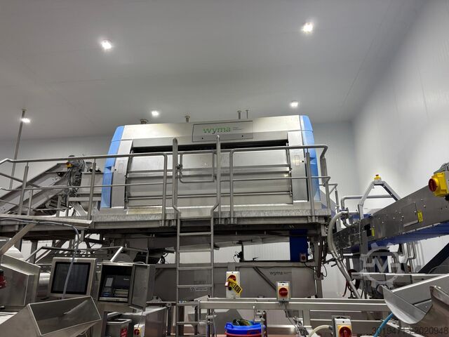 Peeling/Polishing line for vegetables Wyma Vege peeler