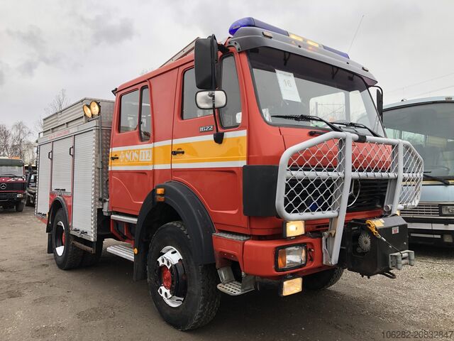 LKW-Fahrgestell Mercedes-Benz 1622 SK 4x4 4WD Seilwinde Steel/Steel