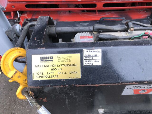 LKW-Fahrgestell Mercedes-Benz 1622 SK 4x4 4WD Seilwinde Steel/Steel