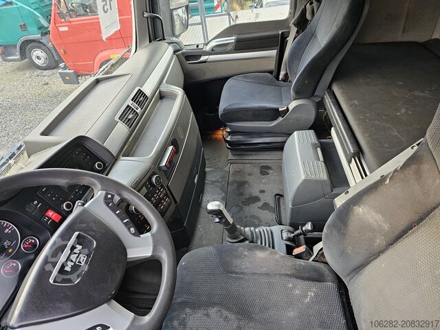 Xe tải ben móc container (roll-off) MAN TGX 26.440 Euro5, Defekt, Motor startet