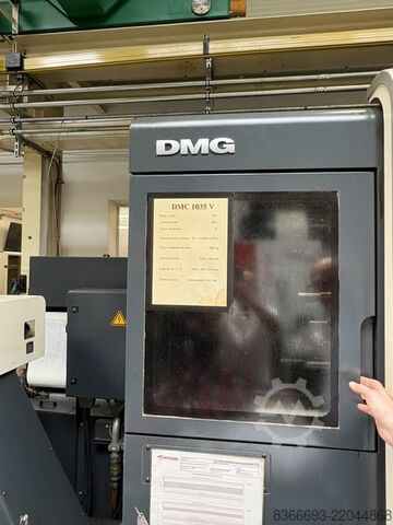 вертикален обработващ център DMG DMC 1035V