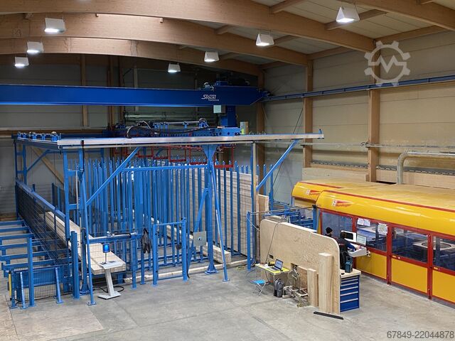 Macchina per la lavorazione del legno Hundegger K2-Industry & Pick & Feed