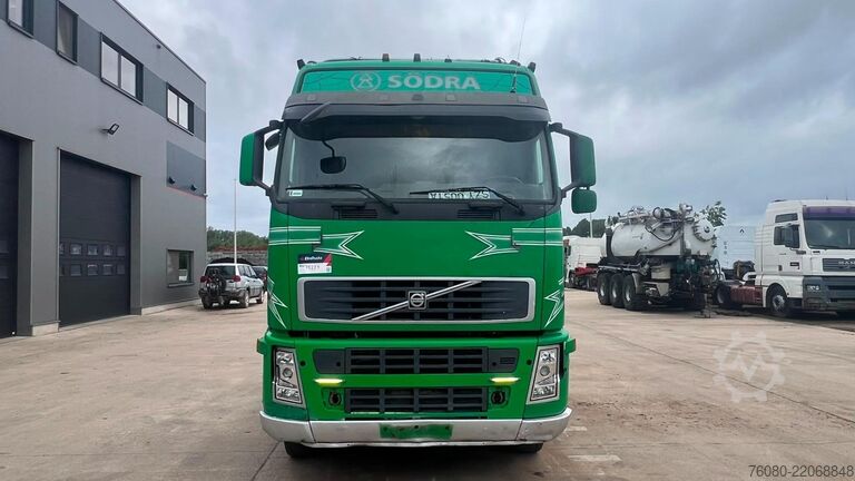 Chassis med førerhus Volvo FH 520 (6X4 / LONG CHASSIS / FRONT STEEL)