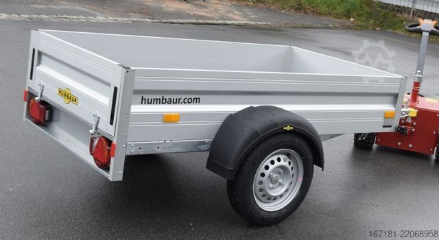 Open trailer HUMBAUR Einachsanhänger HA 752111 FS