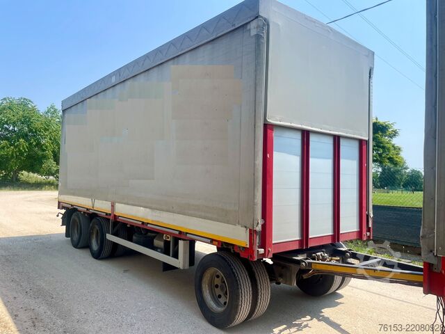 Rimorkio i hapur me mbulesë Zorzi 26R 073 19P ALZA E ABBASSA ELETTRICO