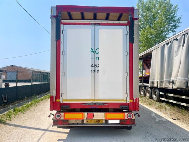 Rimorkio i hapur me mbulesë Zorzi 26R 073 19P ALZA E ABBASSA ELETTRICO