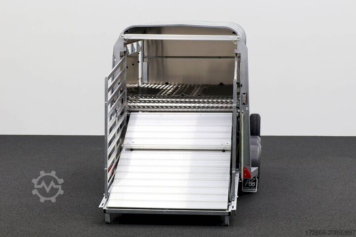 ремарке за добитък Ifor Williams TA5 | 8x6 | DOPPELSTOCK 241X156X183CM VIEHANHÄNGER | 2X LÜFTUNG