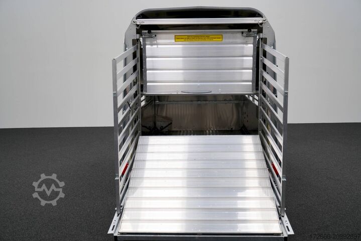 ремарке за добитък Ifor Williams TA5 | 8x6 | DOPPELSTOCK 241X156X183CM VIEHANHÄNGER | 2X LÜFTUNG