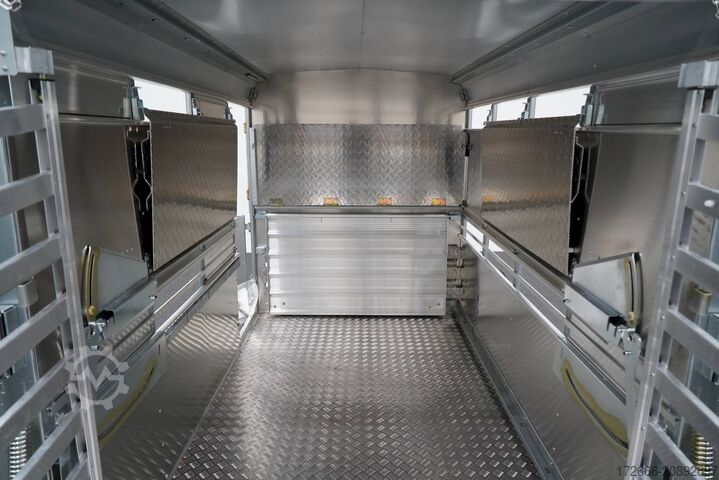 ремарке за добитък Ifor Williams TA5 | 8x6 | DOPPELSTOCK 241X156X183CM VIEHANHÄNGER | 2X LÜFTUNG