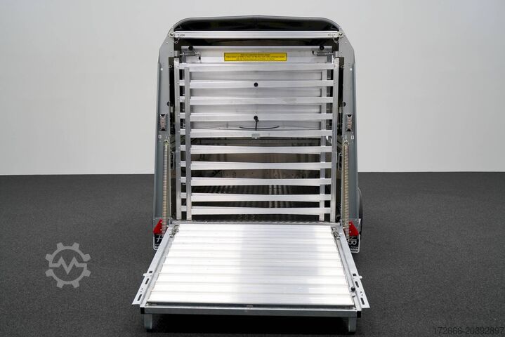 ремарке за добитък Ifor Williams TA5 | 8x6 | DOPPELSTOCK 241X156X183CM VIEHANHÄNGER | 2X LÜFTUNG