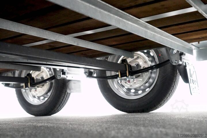 ремарке за добитък Ifor Williams TA510 | 14x6 434X178X183CM VIEHANHÄNGER | 2X LÜFTUNG