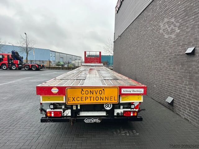 Atrelado da plataforma Nooteboom OVB-65-04V 48 METER UITSCHUIBARE LANGMATRIAAL